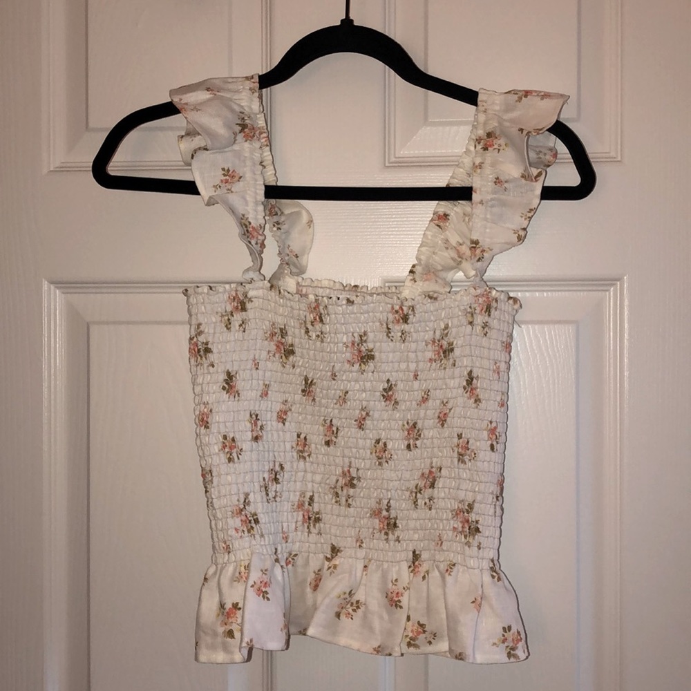 Worn ONCE JUNEBUG Reformation top